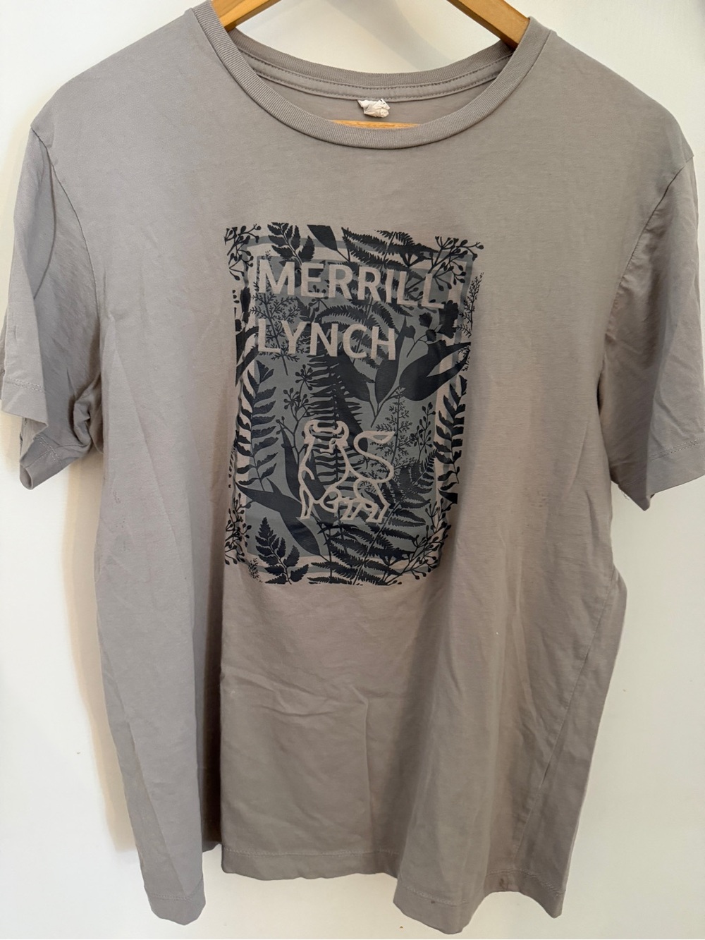 Merrill Lynch Bull Logo Graphic Tee